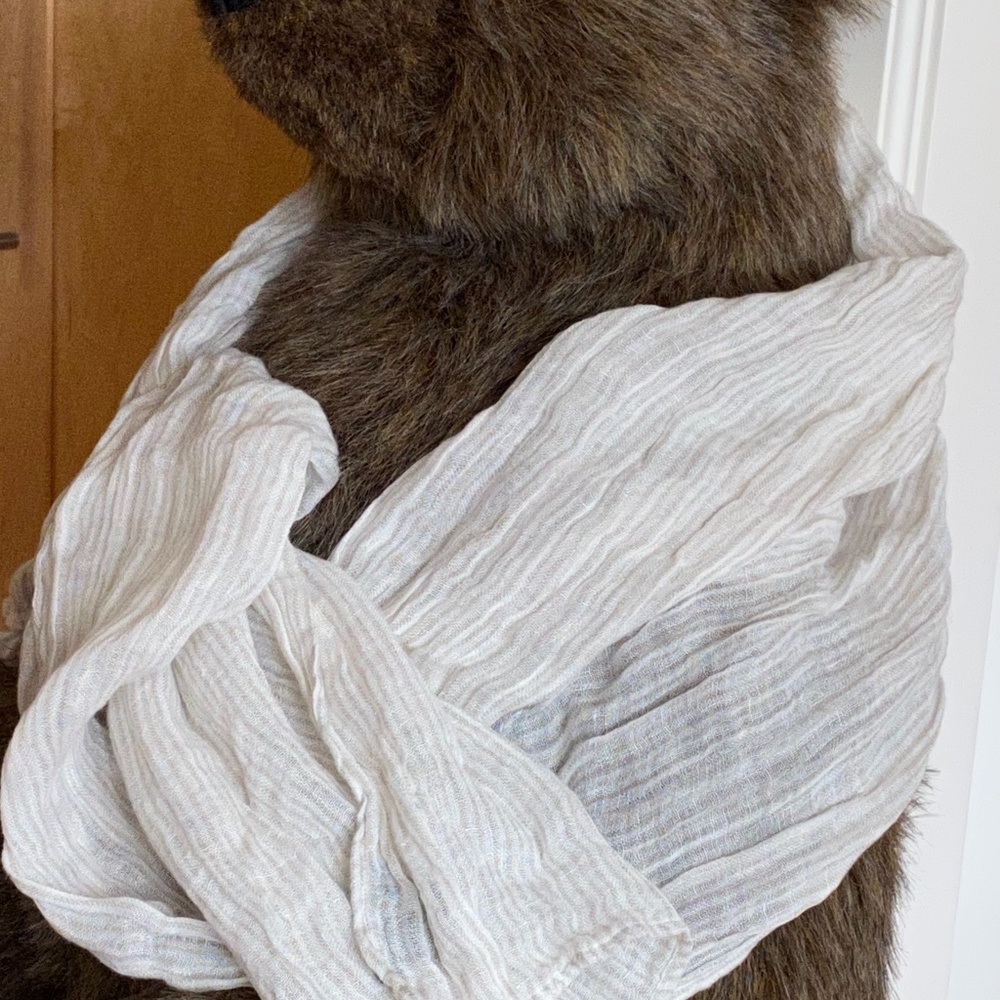 Eileen Fisher Linen Scarf/Wrap